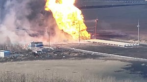 Russia says Ukraine 'virtually destroys' gas infrastructure in Sudzha