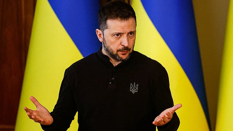 Zelensky presses allies for security guarantees, foreign troops in Ukraine