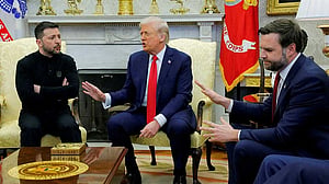 Stunned by angry Trump exchange, Ukrainians rally around Zelensky