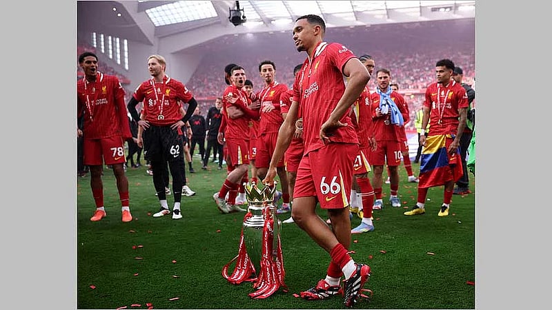 Alexander-Arnold bids tearful farewell after 20 years at Liverpool