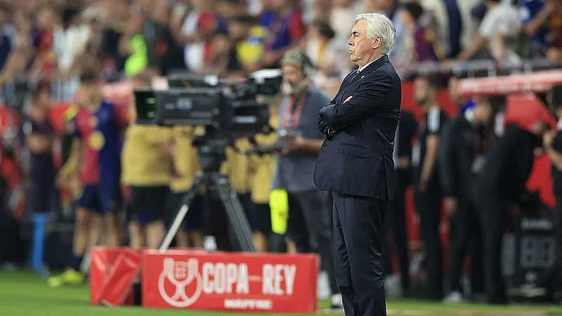 Real will put up a good fight at Barcelona, Ancelotti says