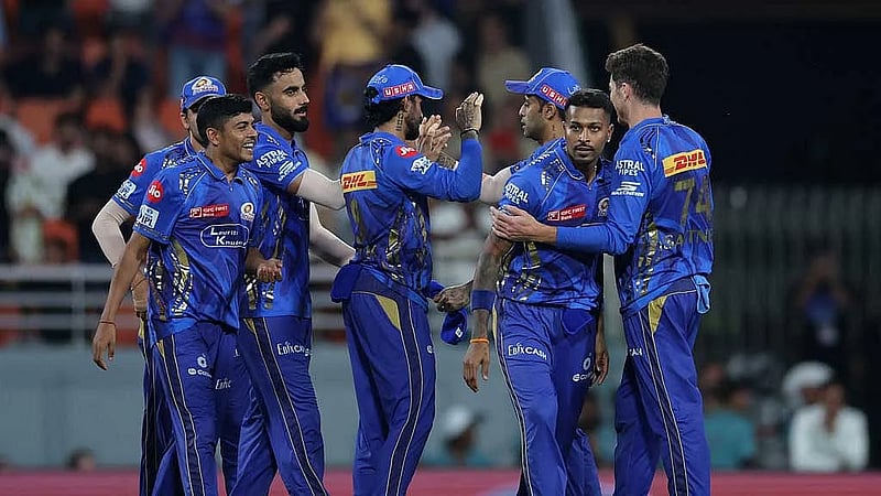 Mumbai eliminate Gujarat to keep alive IPL final hopes