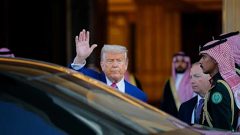 Trump to say hello to Syrian president in Saudi Arabia, White House says