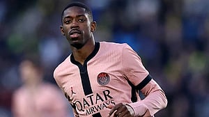 PSG's Dembele back to training ahead of Arsenal clash