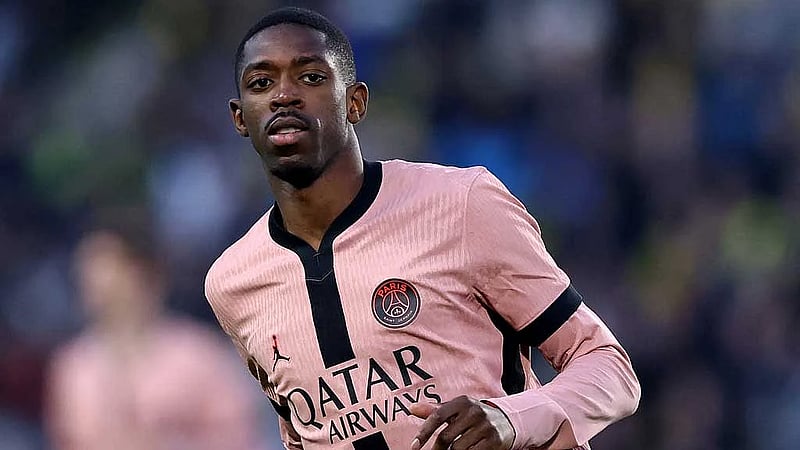 PSG's Dembele back to training ahead of Arsenal clash
