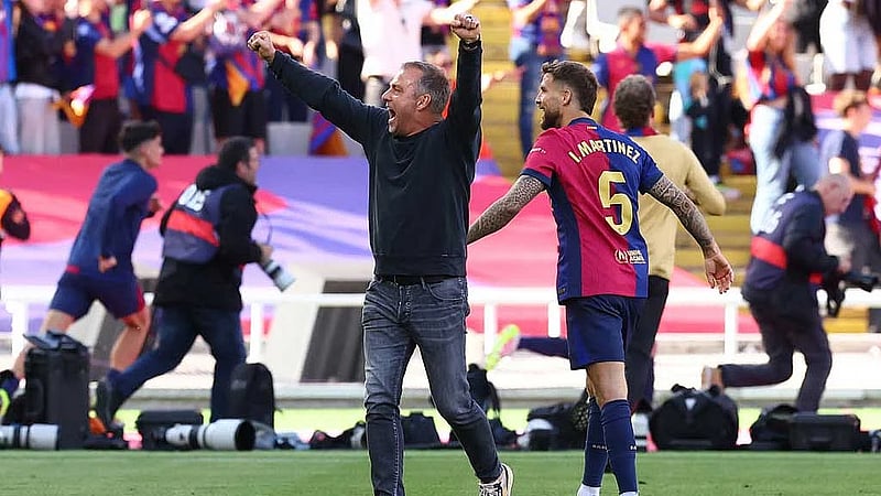 Flick urges Barcelona to stay focused as they inch closer to LaLiga title