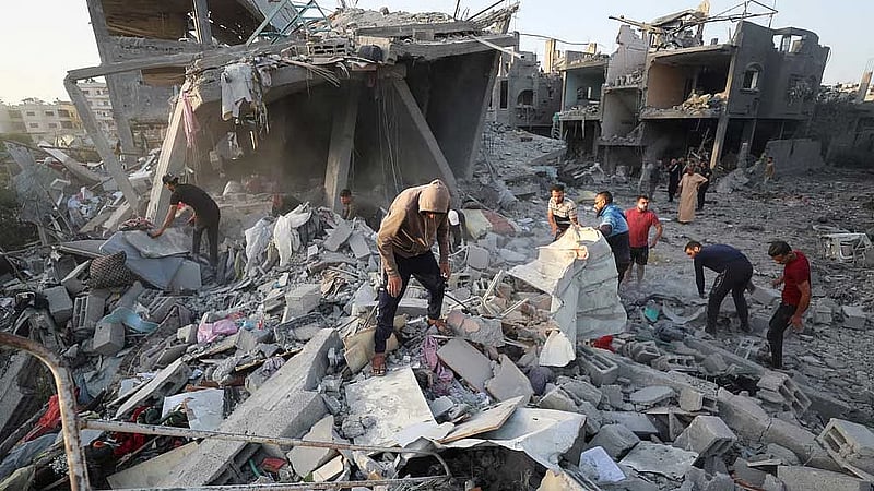 Israel intensifies Gaza bombardment as Trump visits Gulf