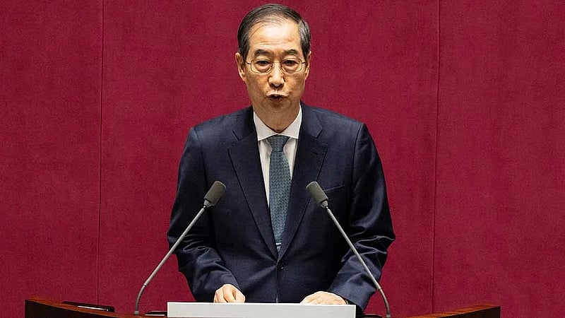 South Korea's acting leader Han set to resign before presidential run, Yonhap says