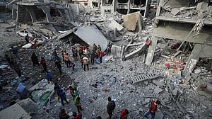 Tens of thousands protest in The Hague against Gaza war