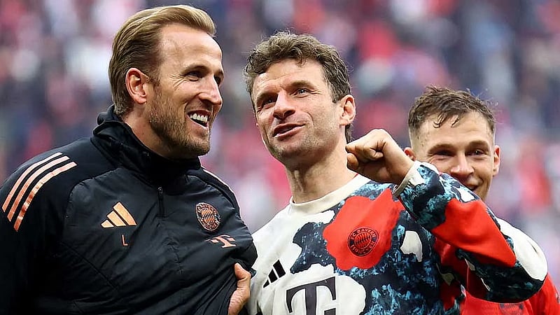 Bayern Munich claim Bundesliga title following Bayer Leverkusen draw