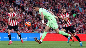 Lewandowski brace ensures victorious end to Barcelona's season in Bilbao