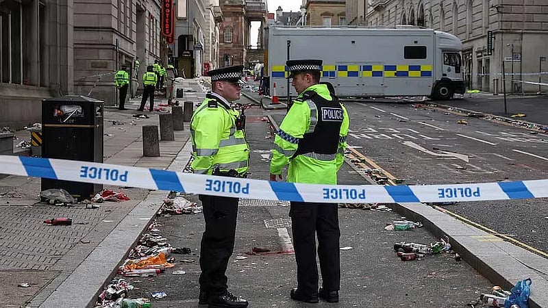 Four people injured in Liverpool parade crash ‘very, very ill’, mayor says