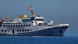 NGO says Malta blocking access to Gaza-bound aid ship hit by drones