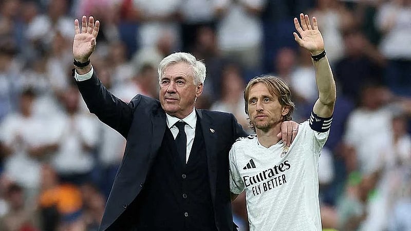'Smile because it happened': Modric, Ancelotti bid adieu to the Bernabeu