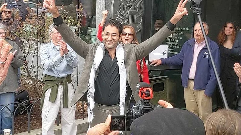 Palestinian student released on bail as he challenges deportation from US