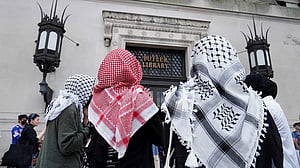 Pro-Palestinian protest erupts at Columbia University library, some turned over to police