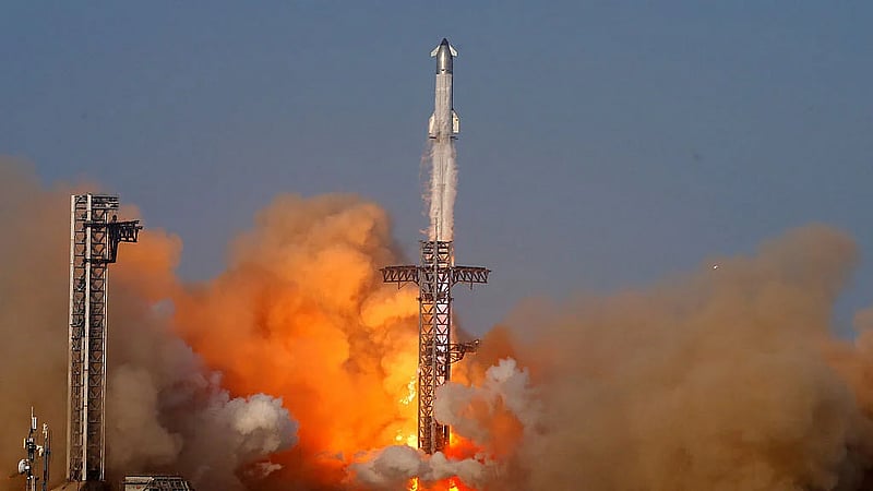 SpaceX's Starship spins out of control after flying past points of previous failures