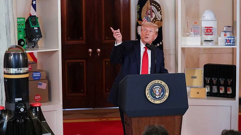 Trump says he has 'potential deals' with India, South Korea, Japan