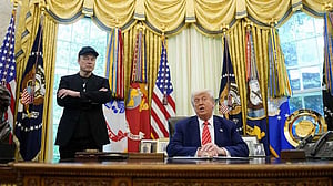 Trump, Musk offer show of unity as Tesla CEO departs government