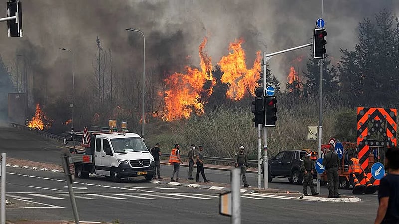 Wildfires rage near Jerusalem, major road closed, communities evacuated