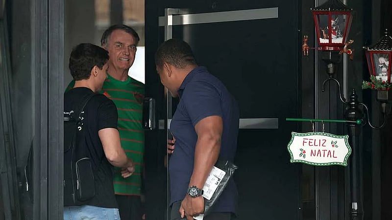 Brazil's ex-president Bolsonaro detained by police ahead of vigil
