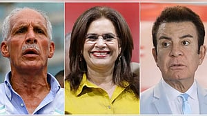 Who are the leading candidates in Honduras' presidential election?
