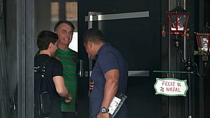 Brazil's Bolsonaro detained over flight risk, damaged ankle monitor