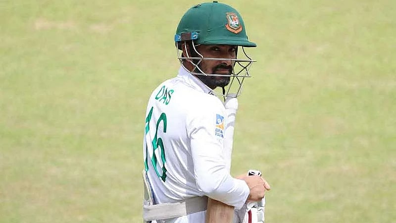 Litton Das hits ton as Tigers continue to build after fall of Mushfiqur Rahim