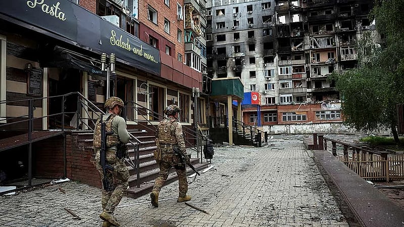 Russia and Ukraine say their forces are locked in fierce fighting in the ruins of Pokrovsk