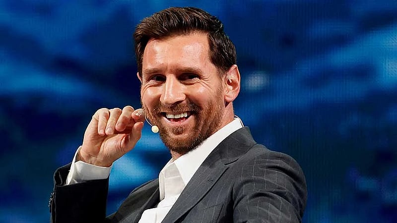Messi visits Barca's revamped Camp Nou, hopes to return