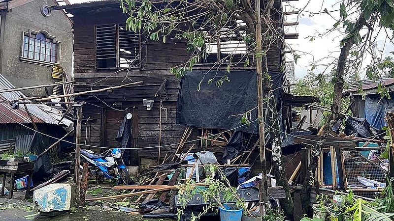 One dead as Typhoon Kalmaegi dumps heavy rains over central Philippines