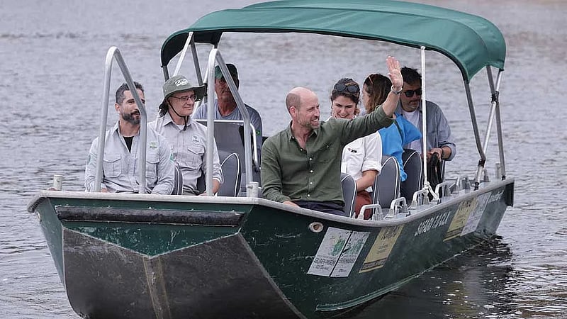 Britain's Prince William calls for optimism on environment at EarthShot Prize event