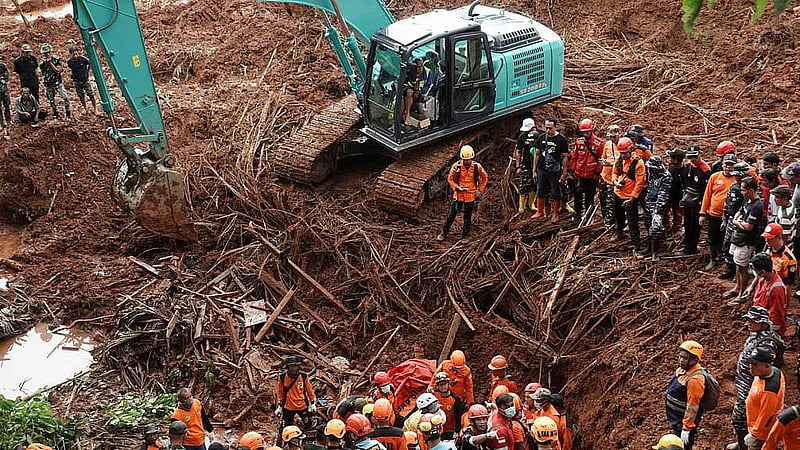 Landslides in Indonesia's Central Java kill at least 18; dozens missing