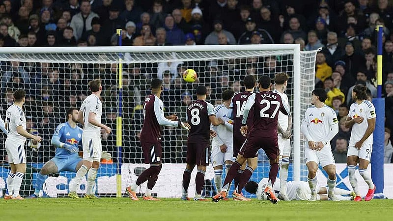 Rogers double catapults Villa into Premier League top four