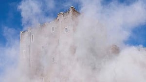 Worker trapped under collapsed medieval tower in Rome dies, media says