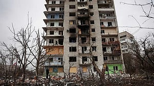 Russian missile strike kills three, wounds 10 in Kharkiv region, Ukraine says
