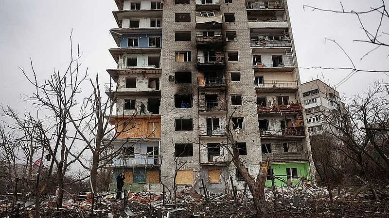 Russian missile strike kills three, wounds 10 in Kharkiv region, Ukraine says