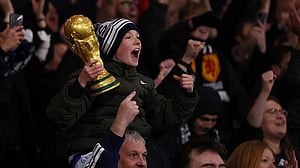 Scotland fans made the earth move in defeat of Denmark