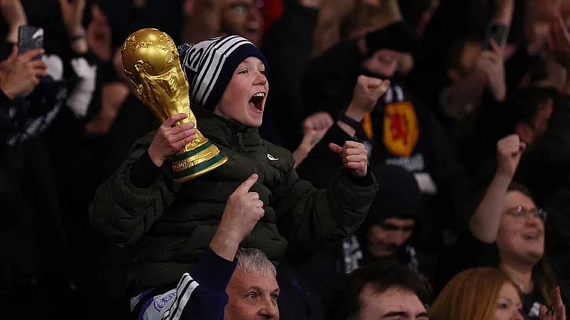 Scotland fans made the earth move in defeat of Denmark