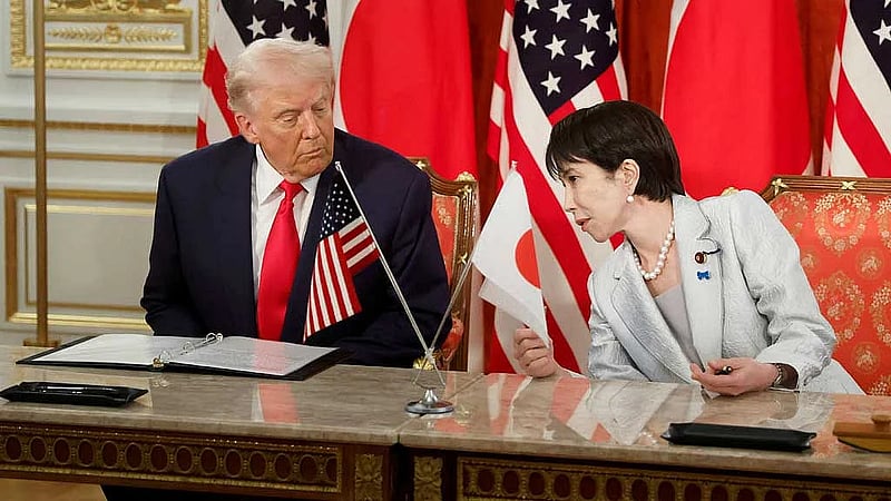 Trump urged Japan PM to avoid escalation in China dispute, sources say