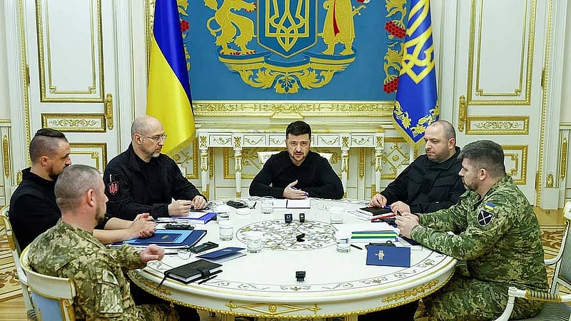 Top Ukraine security official denies accepting terms of Trump's peace plan