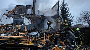 Vast Russian overnight attack on Ukraine kills three, wounds dozens