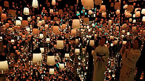 In Japan's ancient capital, teamLab aims to redefine art with new immersive exhibition