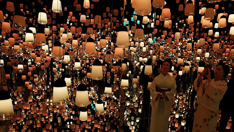 In Japan's ancient capital, teamLab aims to redefine art with new immersive exhibition