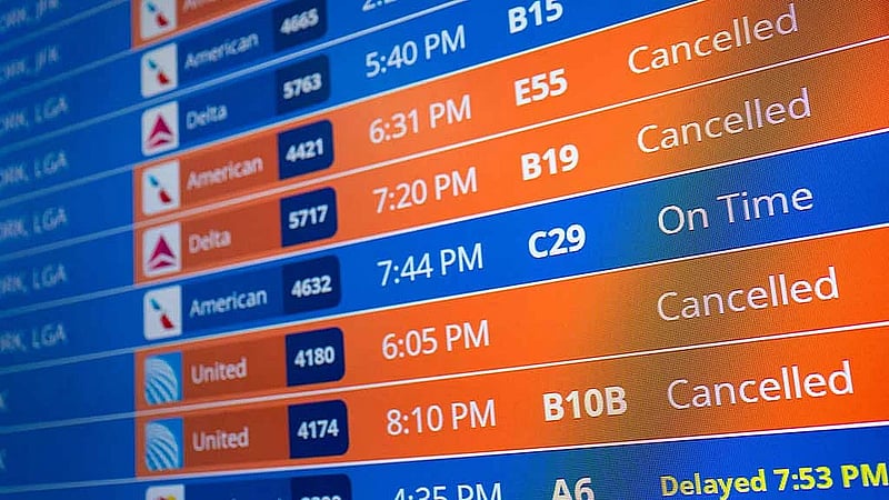 US flight delays, cancellations accelerate as air traffic controller shortages surge during shutdown