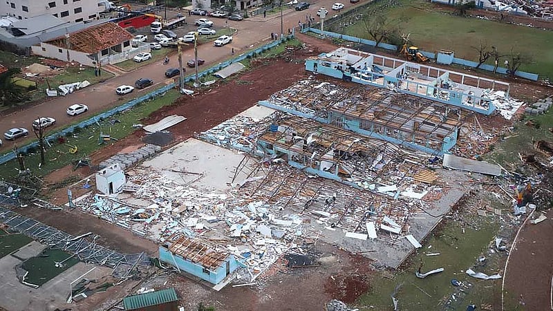 Tornado in southern Brazil kills six, injures hundreds