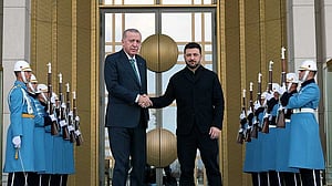 Zelensky meets Turkish president as word emerges of new US peace push