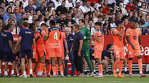 Flick appreciates Barcelona's fighting spirit despite loss at Sevilla