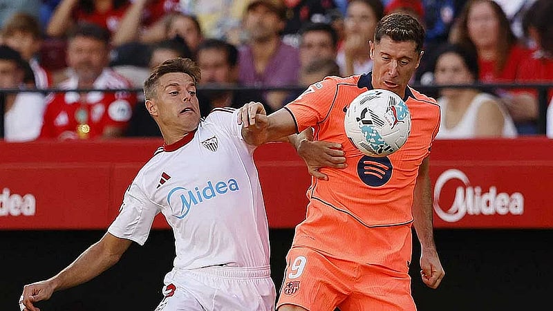 Misfiring Barcelona suffer 4-1 loss at Sevilla