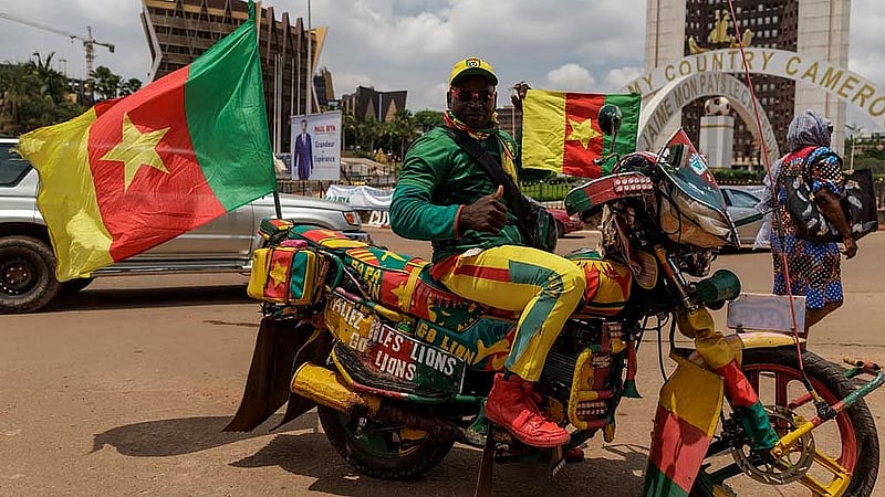 Cameroon holds presidential election, Biya seeks to extend four-decade iron grip